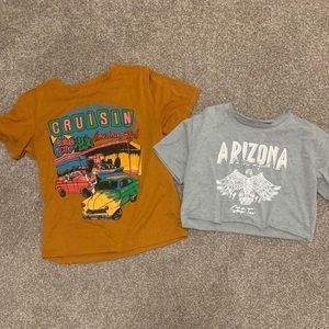 Two Graphic Tee’s